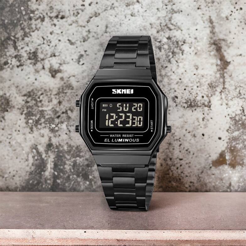 Часы наручные мужские SKMEI 1647BK, оригинальные мужские часы, противоударные часы для военнослужащих