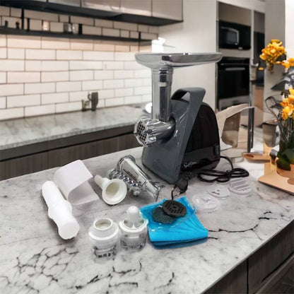 Мясорубка Suntera SMG-5421B 1800 Вт, мясорубка электрическая для мяса, мясорубка для домашней колбасы