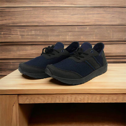 Кроссовки мужские сетка 41 размер. Летние кроссовки, модные универсальные кроссовки. Модель 46913. Цвет: синий
