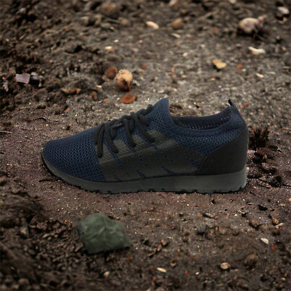 Кроссовки лето сетка мужские 40 размер | Текстильные кроссовки сеткой | Модель 41373. Цвет: синий