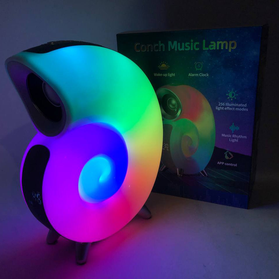 Ночник INSPIRE N70 APP 6W 2000 mAh, зарядное устройство с подсветкой и встроенным динамиком