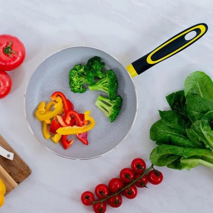 Сковорода Magio MG-1177 с мраморным антипригарным покрытием 24 см, сковорода удобная на кухню