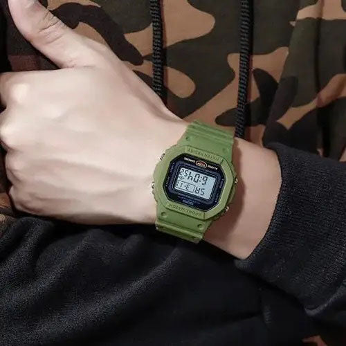 Годинник наручний чоловічий SKMEI 1628AGWT, армійський годинник протиударний, наручний годинник для військових