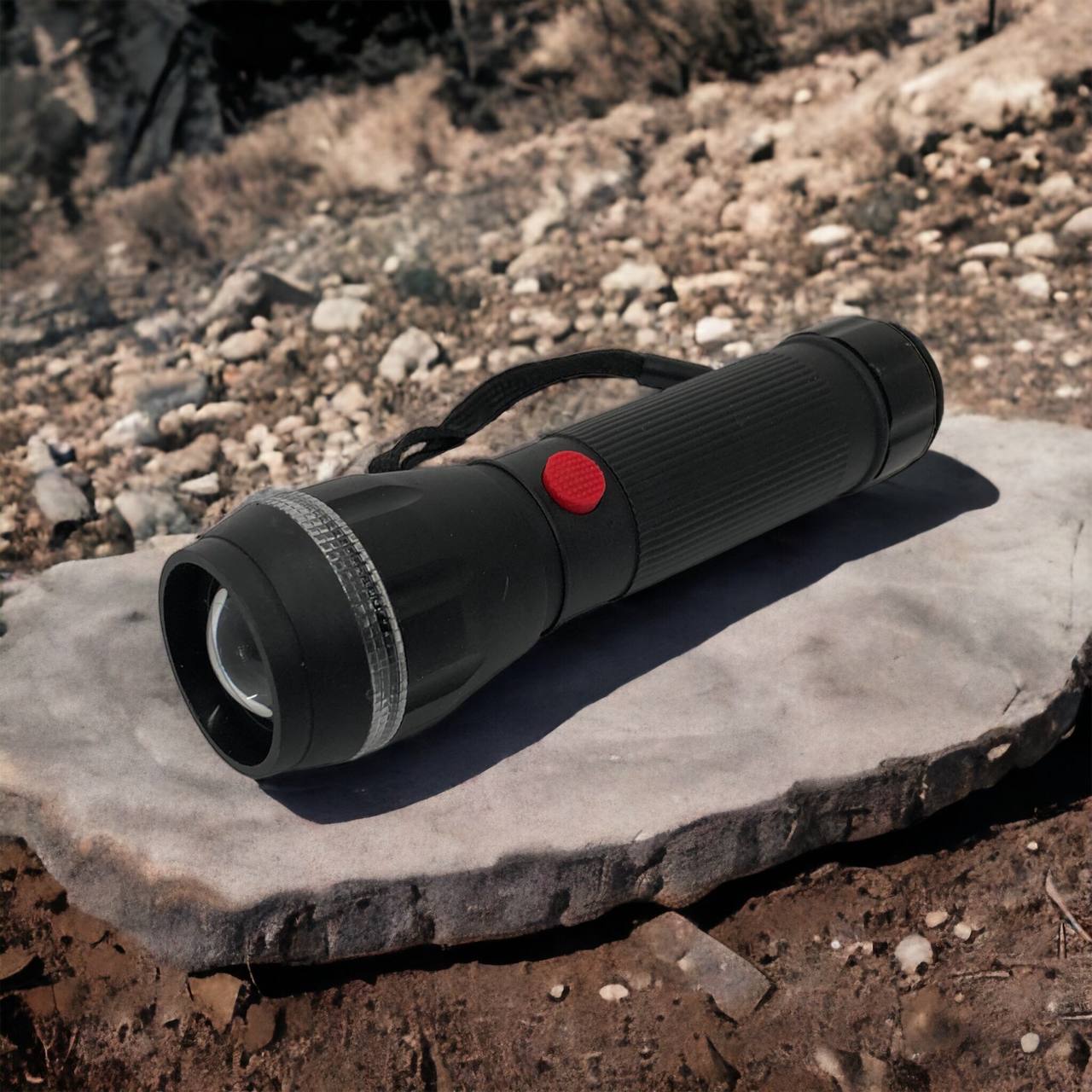 Ручний ліхтарик на батарейках (3хААА) з функцією зуму, кишеньковий міні ліхтар лід ліхтар переносний гарний