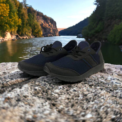 Кроссовки мужские сетка 41 размер. Летние кроссовки, модные универсальные кроссовки. Модель 46913. Цвет: синий