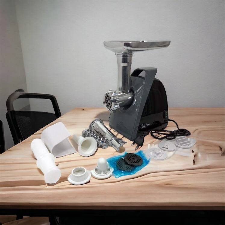 Мясорубка Suntera SMG-5421B 1800 Вт, мясорубка электрическая для мяса, мясорубка для домашней колбасы