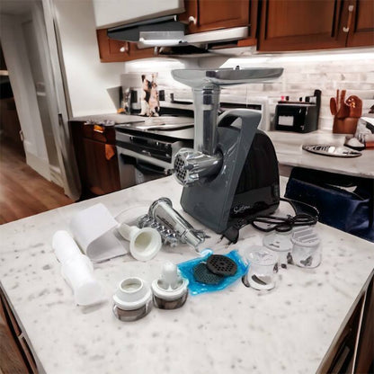 Мясорубка Suntera SMG-5421B 1800 Вт, мясорубка электрическая для мяса, мясорубка для домашней колбасы