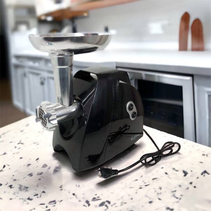 Мясорубка Suntera SMG-5425B, электрическая мясорубка с насадками, электромясорубка для шинковки