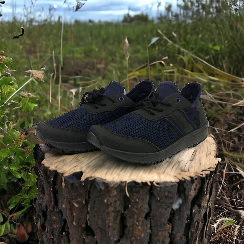 Кроссовки мужские сетка 41 размер. Летние кроссовки, модные универсальные кроссовки. Модель 46913. Цвет: синий