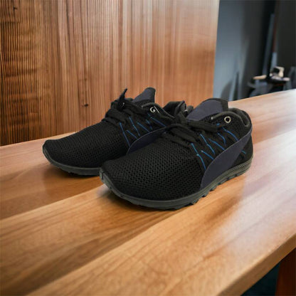 Спортивные кроссовки мужские летние из сетки 40 размер. Летние кроссовки сетка. Модель 24112. Цвет: черный