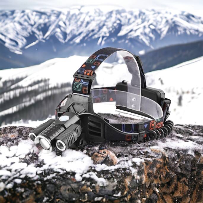 Фонарь налобный W602-T6-2XPE Bike с велокреплением 2x18650, светодиодный фонарь на лоб, сверхмощный