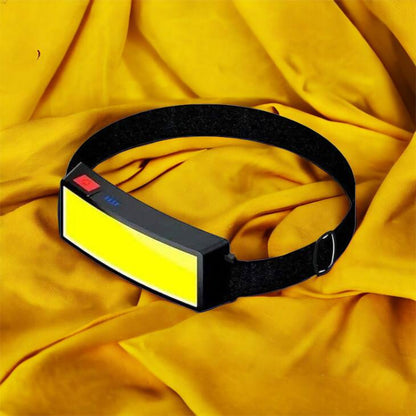 Налобный фонарик яркий рассеивающий для СТО Bailong BL-F007-COB, 3 режима, водостойкий, зарядка от USB