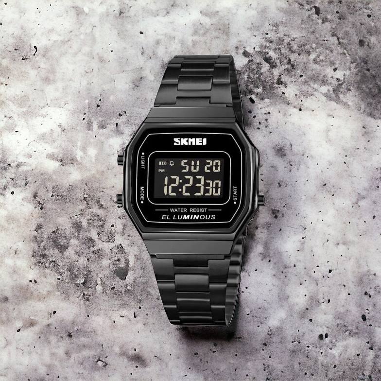 Часы наручные мужские SKMEI 1647BK, оригинальные мужские часы, противоударные часы для военнослужащих