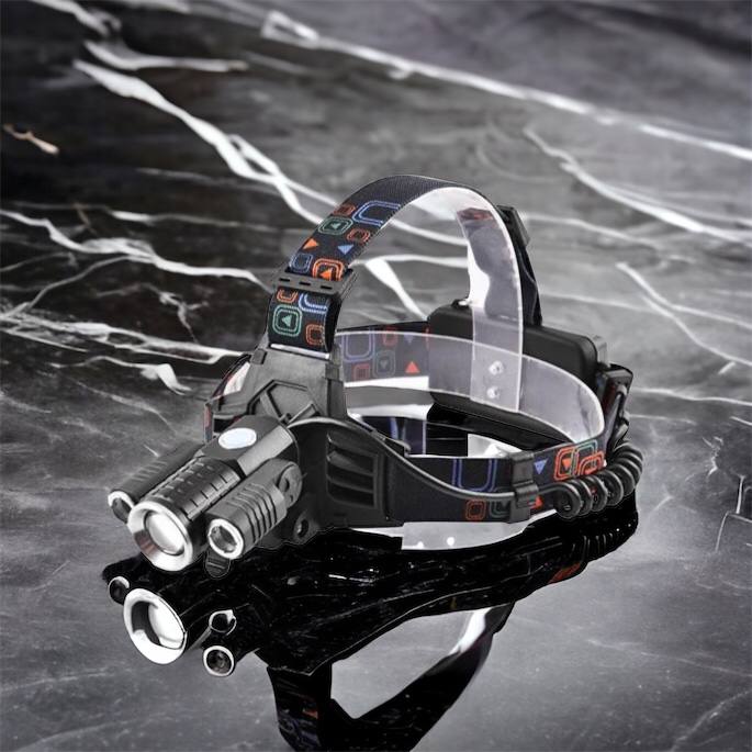 Фонарь налобный W602-T6-2XPE Bike с велокреплением 2x18650, светодиодный фонарь на лоб, сверхмощный