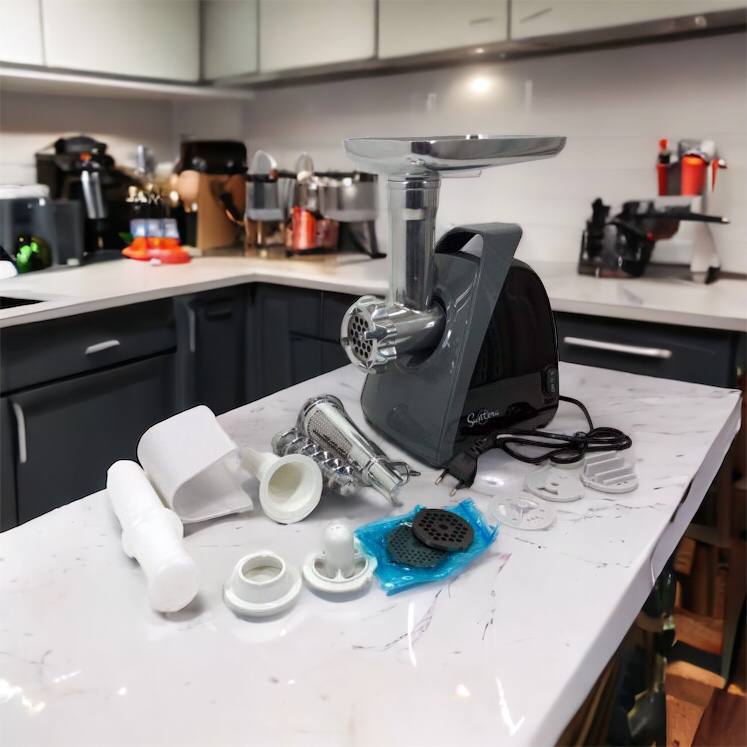 Мясорубка Suntera SMG-5421B 1800 Вт, мясорубка электрическая для мяса, мясорубка для домашней колбасы