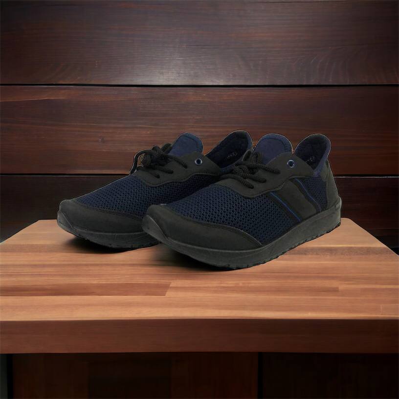 Кроссовки мужские сетка 41 размер. Летние кроссовки, модные универсальные кроссовки. Модель 46913. Цвет: синий