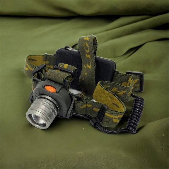 Налобный фонарь тактический Bailong BL-1505 \ 602B SENSOR с датчиком движения, Фонарик налобный led