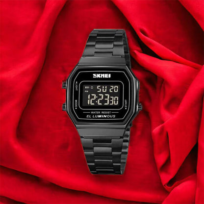 Часы наручные мужские SKMEI 1647BK, оригинальные мужские часы, противоударные часы для военнослужащих