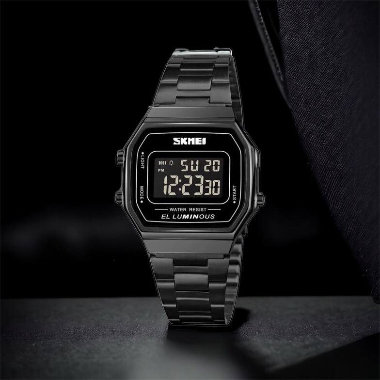 Часы наручные мужские SKMEI 1647BK, оригинальные мужские часы, противоударные часы для военнослужащих