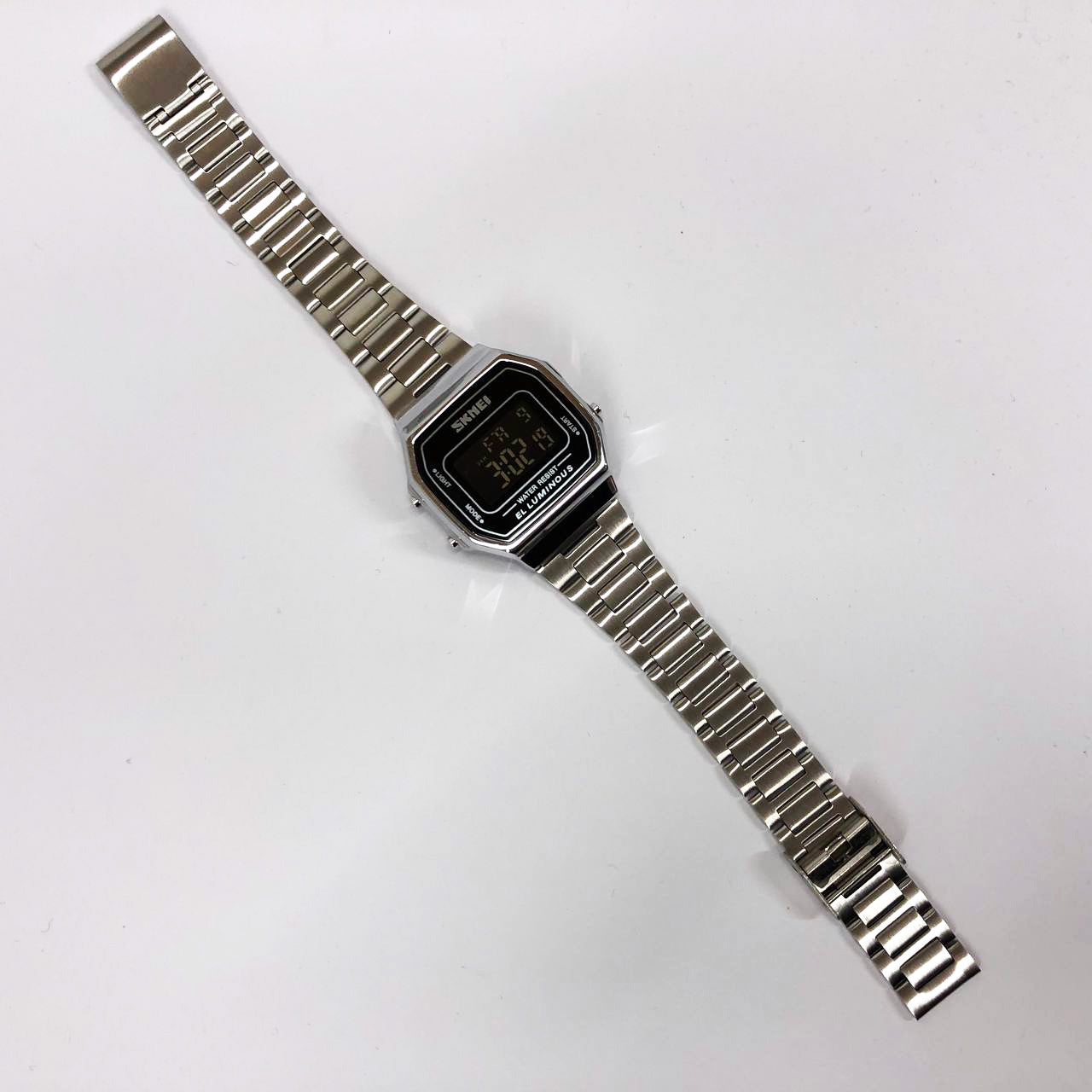 Часы наручные мужские SKMEI 1647SI, армейские часы противоударные, модные мужские часы