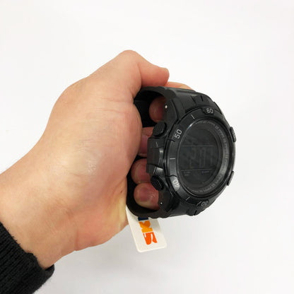 Часы наручные мужские SKMEI 1475BK BLACK, военные тактические часы. Цвет: черный
