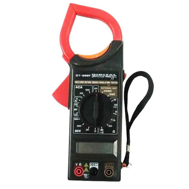 Мультиметр-клещи токоизмерительные цифровые DT-266F, Тестер измерения напряжения, Качественный мультиметр