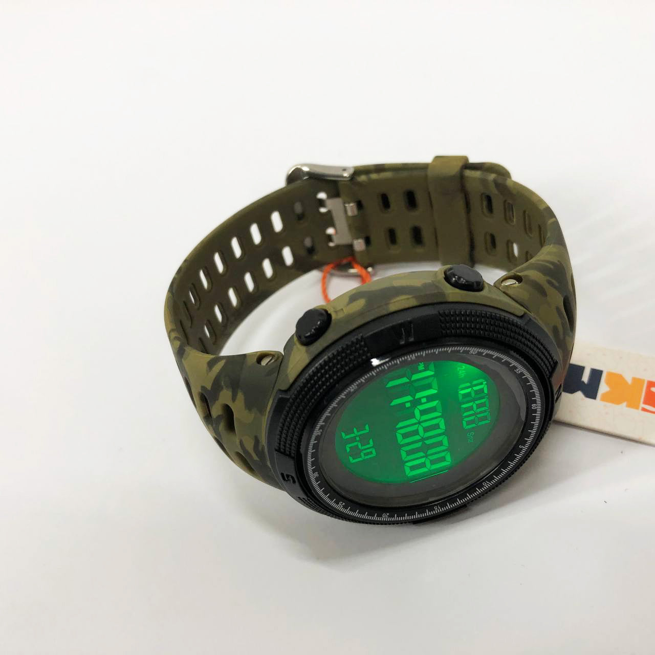 Годинник наручний чоловічий SKMEI 2070CMGN ARMY GREEN CAMO. Колір: зелений камуфляж