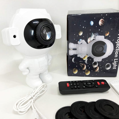 Звездный 3D проектор Astronaut, Лазерный проектор звездного неба космос Проектор звездного неба в комнату