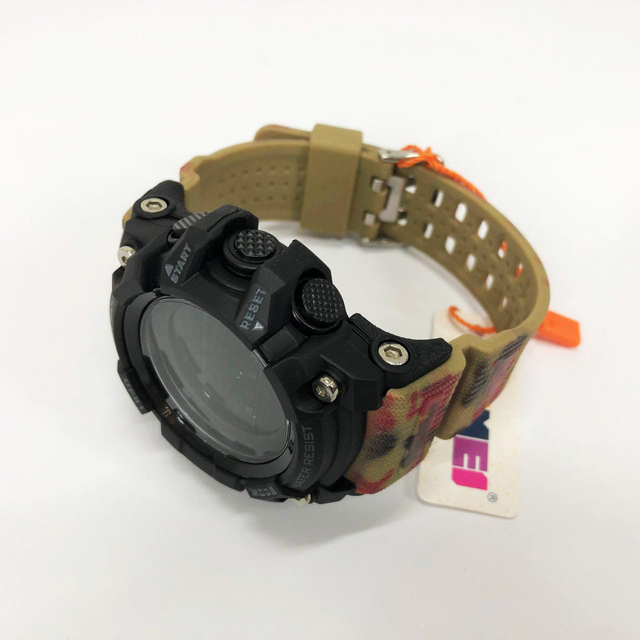 Годинник наручний чоловічий SKMEI 1384CMRD CAMOUFLAGE, фірмовий спортивний годинник. Колір: камуфляж