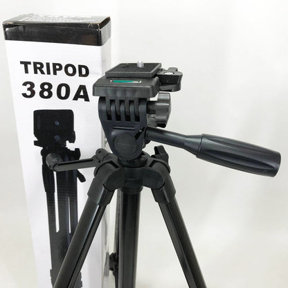 Штатив для камеры, телефона, трипод, тринога TriPod 380A 0.50-1.35м, Штатив раскладной для фото