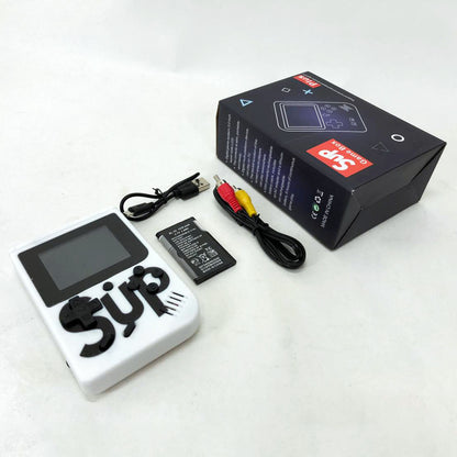 Игровая приставка консоль Sup Game Box 500 игр, Ретро приставка денди, Тетрис приставка. Цвет: белый