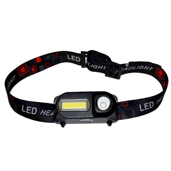 Фонарь налобный BL-1804A COB XPE с датчиком движения, Фонарь аккумуляторный для рыбалки