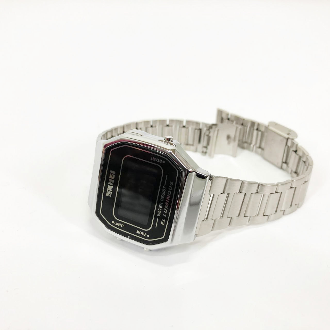 Часы наручные мужские SKMEI 1647SI, армейские часы противоударные, модные мужские часы