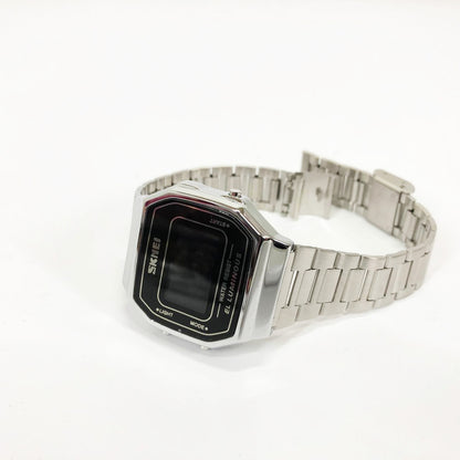 Часы наручные мужские SKMEI 1647SI, армейские часы противоударные, модные мужские часы