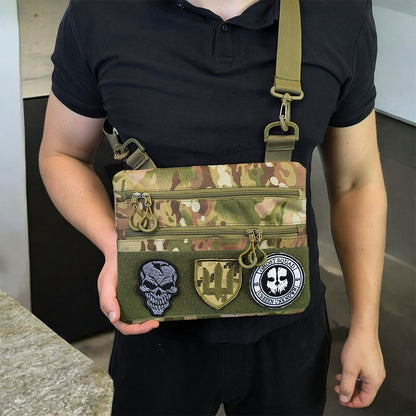 Мужская тактическая сумка барсетка, Рюкзак мужской военный тактический, Нагрудная сумка кобура