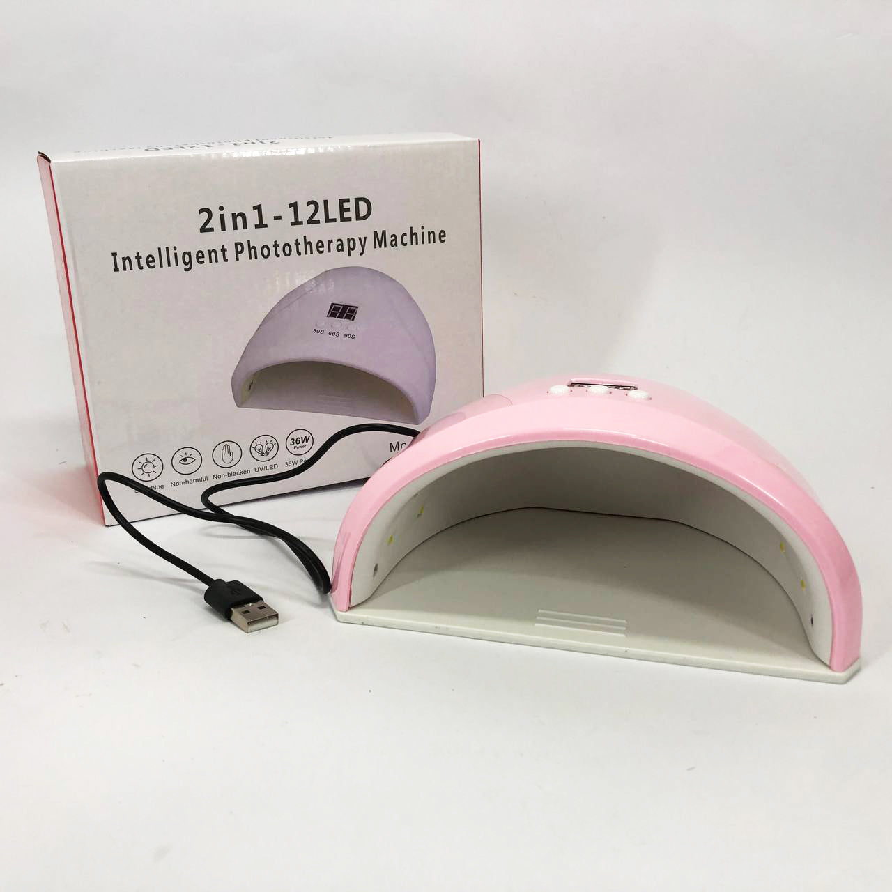 Сушарка для нігтів 36w FD 258 Beauty Nail, Лампа для сушіння гель-лаку будинку, Універсальна лампа для сушіння гель лаку