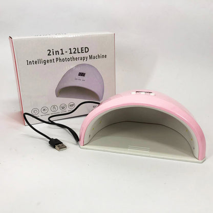 Сушарка для нігтів 36w FD 258 Beauty Nail, Лампа для сушіння гель-лаку будинку, Універсальна лампа для сушіння гель лаку