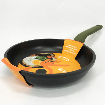 Литая сковорода Well Done WD-1046E с покрытием Double Go Stone 26 см, сковорода с индукционным дном