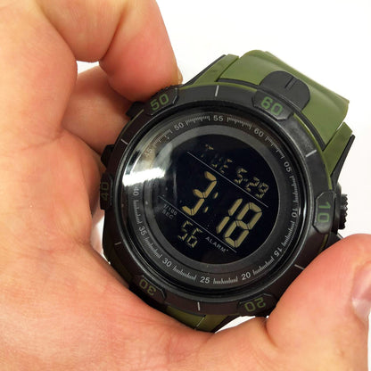 Часы наручные мужские SKMEI 1475AG ARMY GREEN, брендовые мужские часы, часы для мужчины. Цвет: зеленый