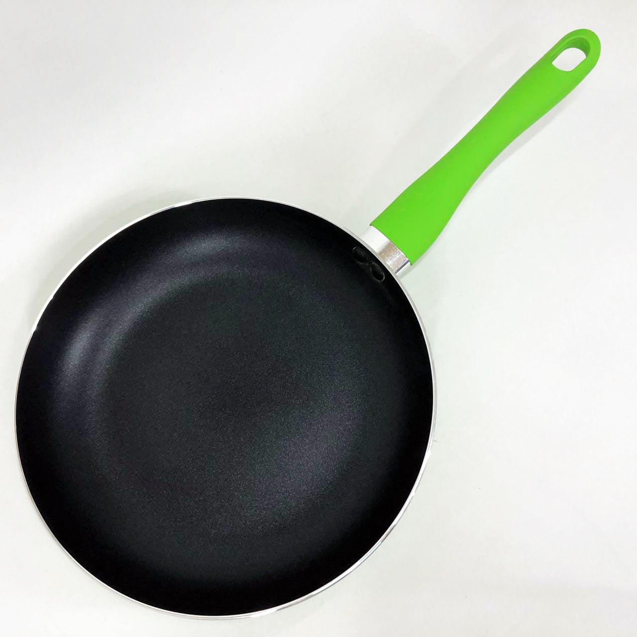 Сковорода с антипригарным покрытием XYLAN Con Brio CB-2614 26 см, сковорода с толстым дном. Цвет: зеленый