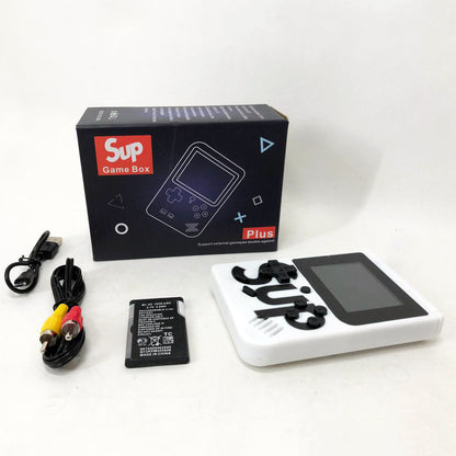 Игровая приставка консоль Sup Game Box 500 игр, Ретро приставка денди, Тетрис приставка. Цвет: белый