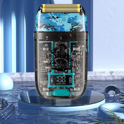 Аккумуляторная мужская электробритва VGR V-352 для бритья бороды и усов шейвер для идеальной гладкости