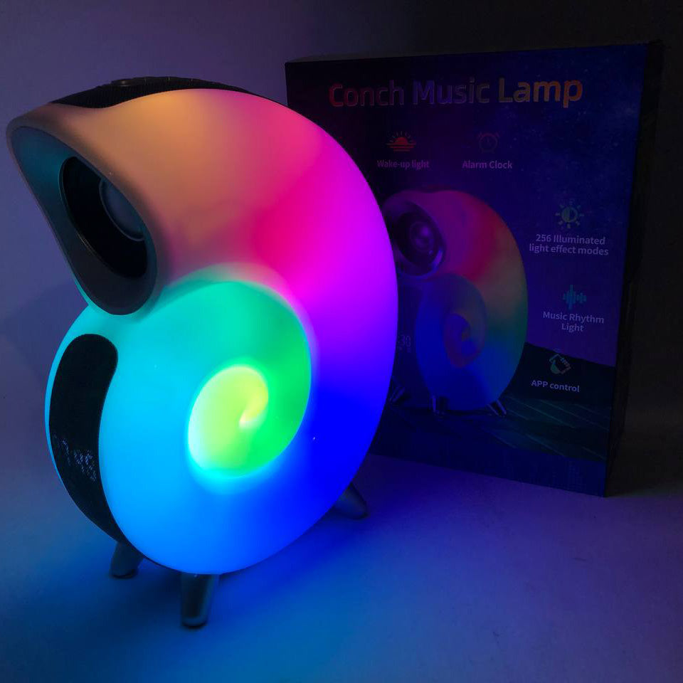 Ночник INSPIRE N70 APP 6W 2000 mAh, зарядное устройство с подсветкой и встроенным динамиком