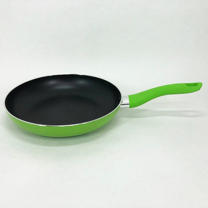Сковорода антипригарная Con Brio 24 см СВ-2414, сковорода с толстым дном. Цвет: зеленый