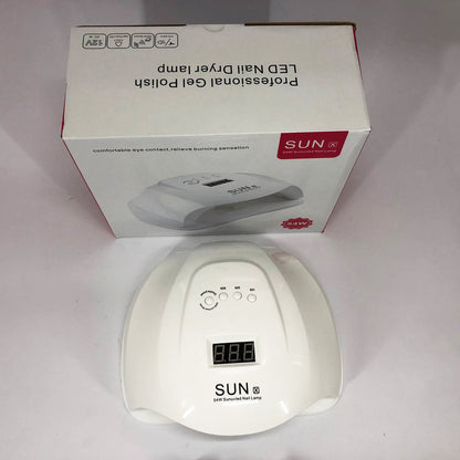 Профессиональная сушилка Sun X Beauty nail 54w FD 160A для ногтей, лампа для гель-лака, Лампа мастера маникюра