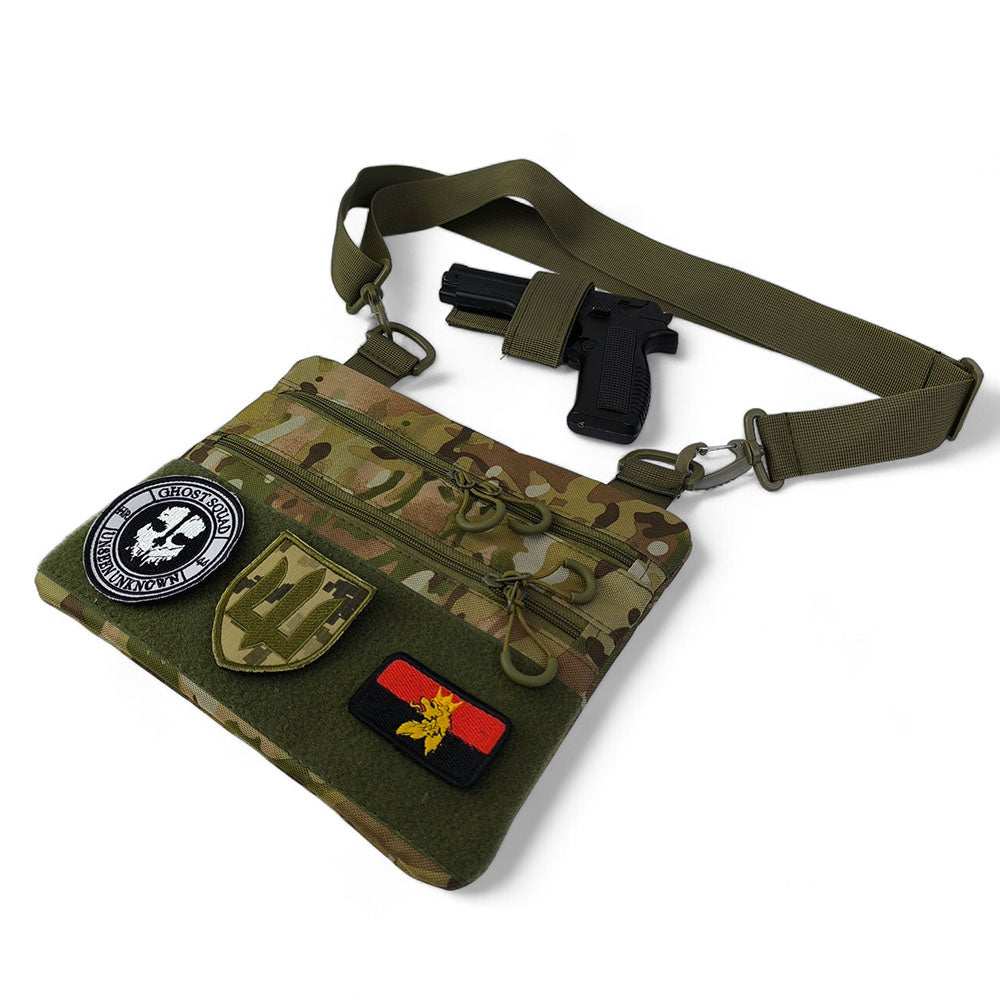 Мужская тактическая сумка барсетка, Рюкзак мужской военный тактический, Нагрудная сумка кобура