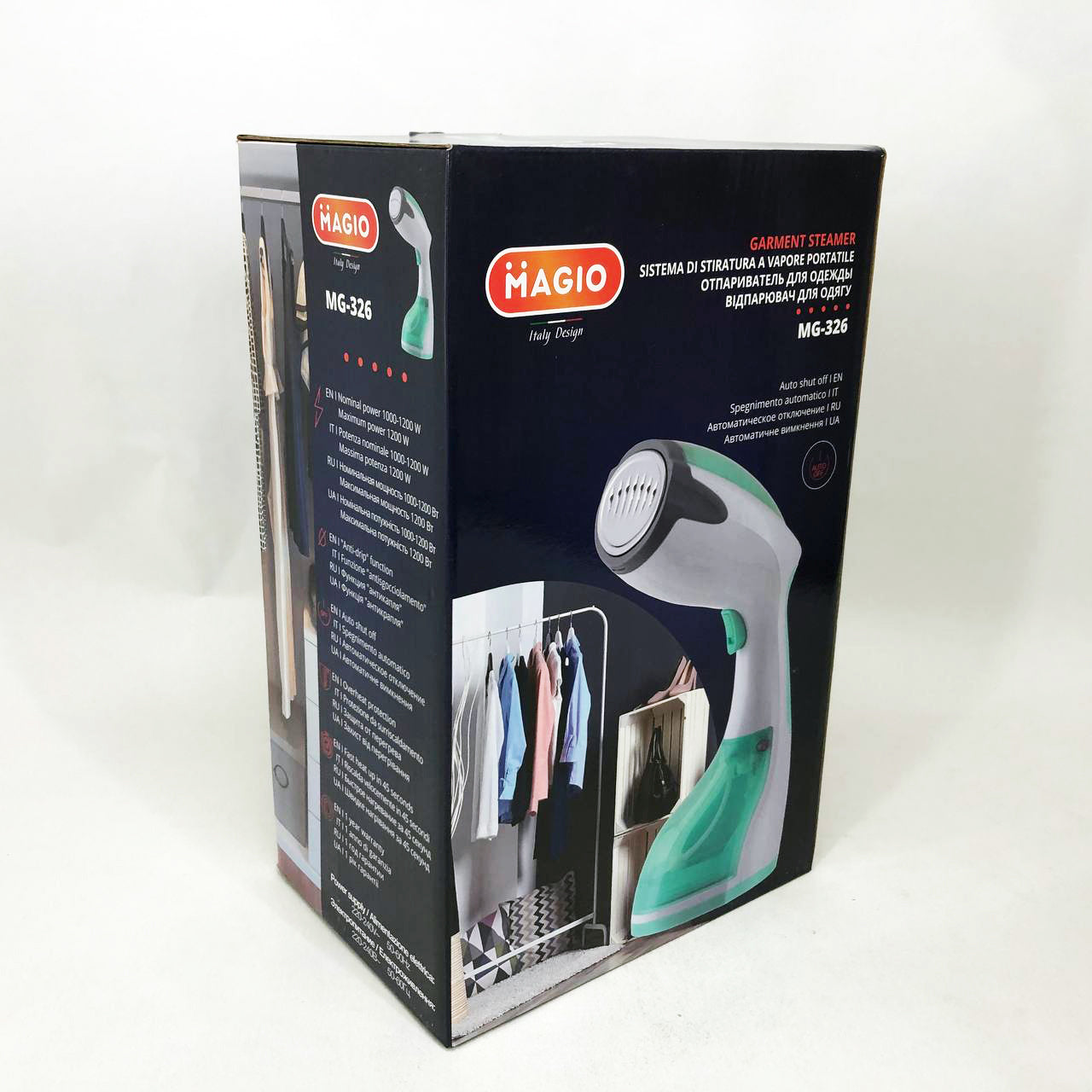 Отпариватель MAGIO MG-326, Утюг для отпаривания одежды, Универсальный отпариватель, Выпариватель
