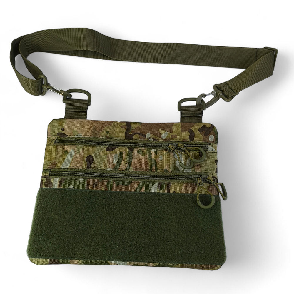 Нагрудная сумка тактическая тканевая, Рюкзак ВСУ, Сумка ВСУ, Армейская сумка через плечо