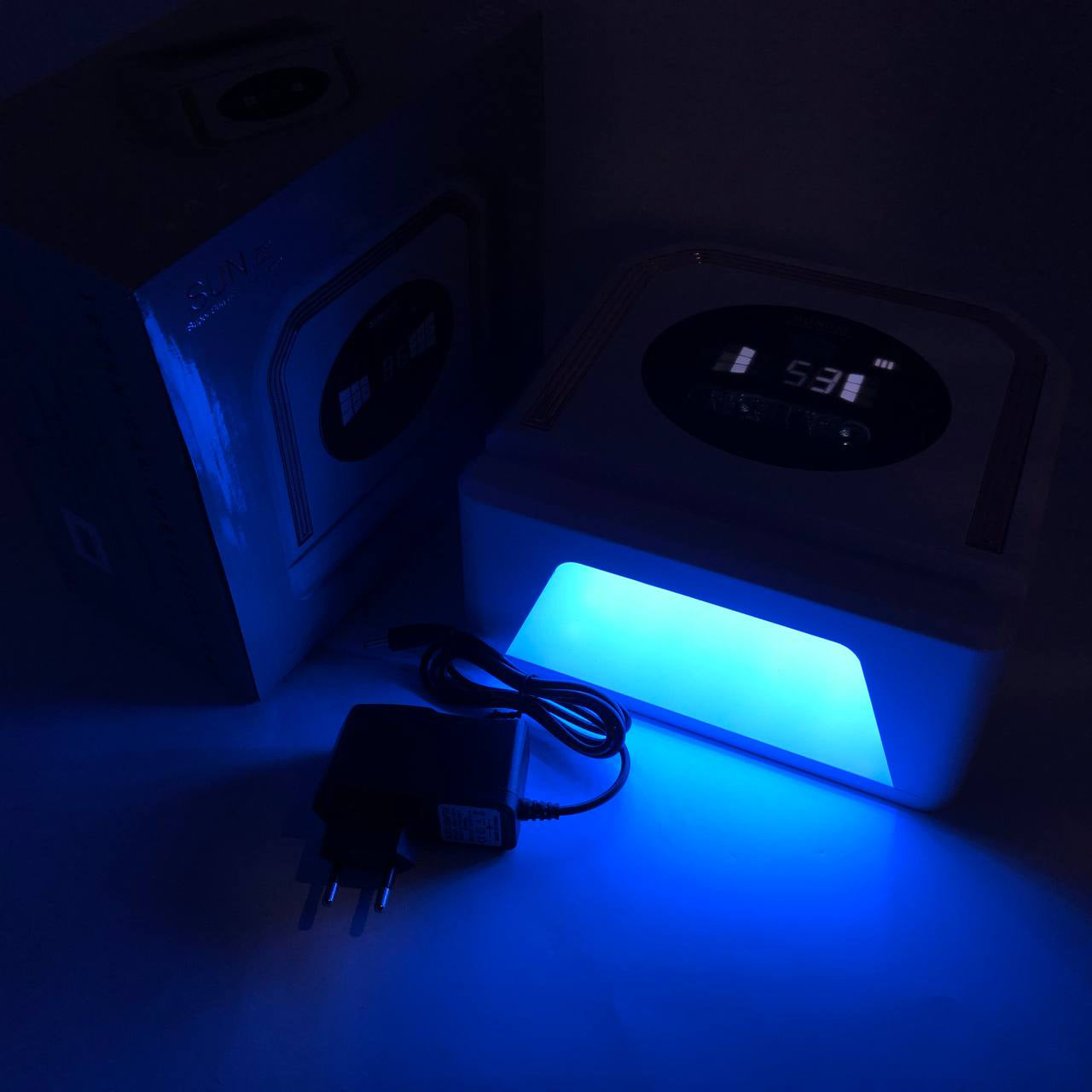 Лампа для ногтей UV LAMP SUN Y31 Сушилка для гель лака на аккумуляторе, Лампа для сушки гель-лака дома