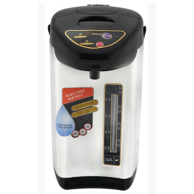 Термопот чайник-термос 6 л Domotec MS-6000, Потужний термопот з теплоізоляцією 3 режими роботи